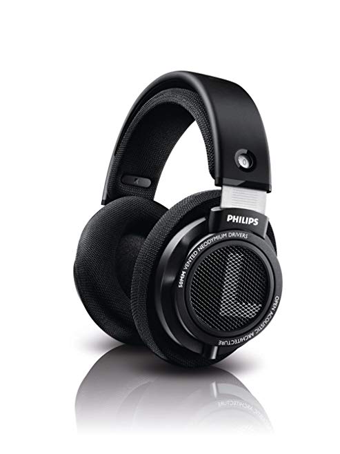 Philips SHP9500S HiFi Precision Stereo Over-ear Headphones (Black)