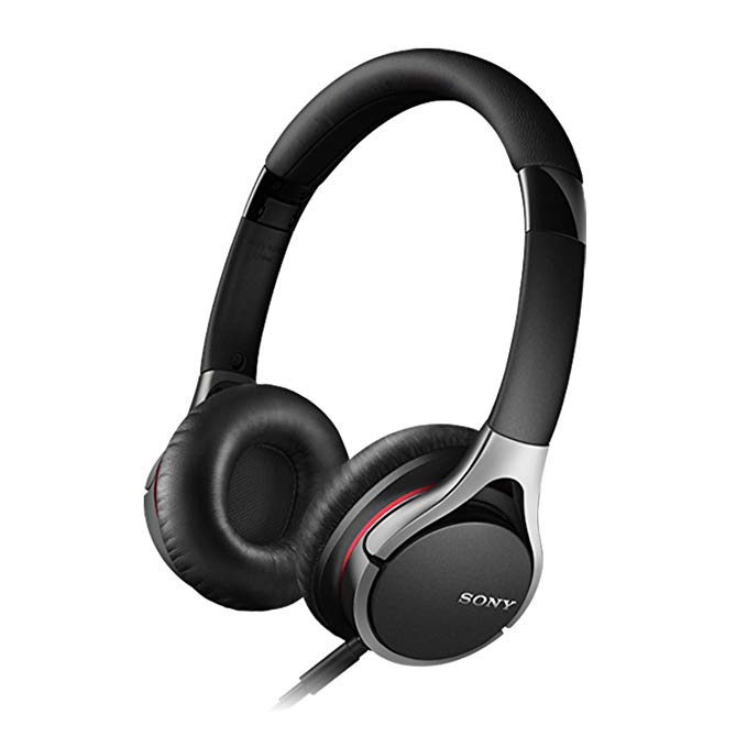 Sony MDR10RC Overhead Lightweight Folding Headphones - Black