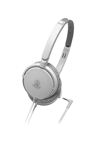 Audio Technica ATH-FC707 WHITE | Closed Dynamic Headphones (Japan Import)