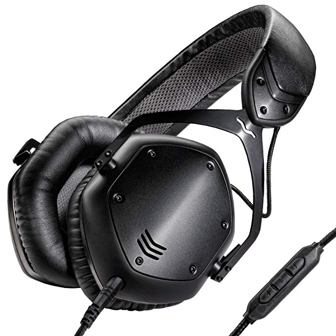 V-MODA Crossfade LP2 Limited Edition Over-Ear Noise-Isolating Metal Headphone (Matte Black) (OLD MODEL) (Discontinued by Manufacturer)
