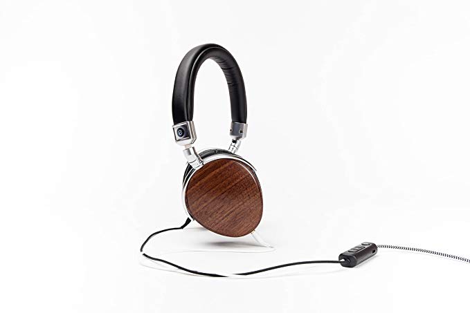 EVEN EarPrint H1 Headphones That Adapt to The Way You Hear - with Mic (Walnut and Steel)